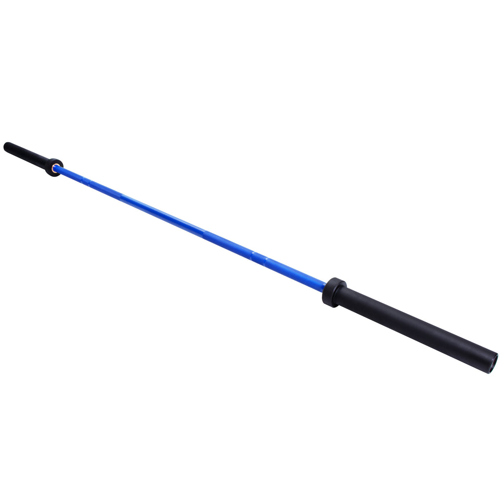 Olympia-levytanko 220 cm 20 kg sininen/musta
