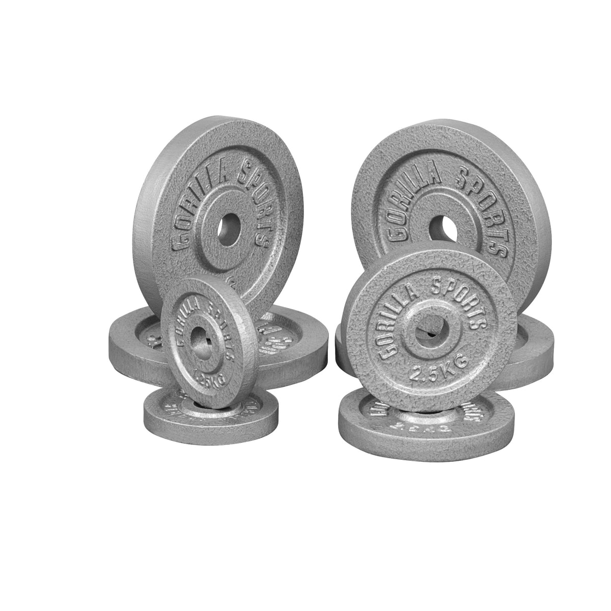 Valurautainen levypainosetti 27,5 kg 30 mm