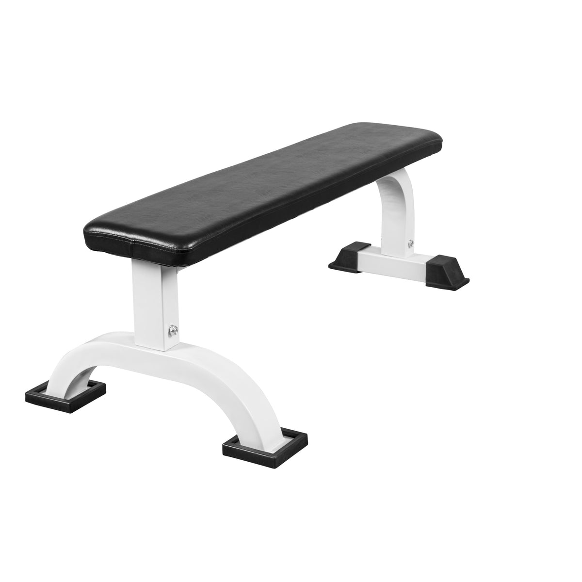 Tasapenkki max 250 kg, valkoinen