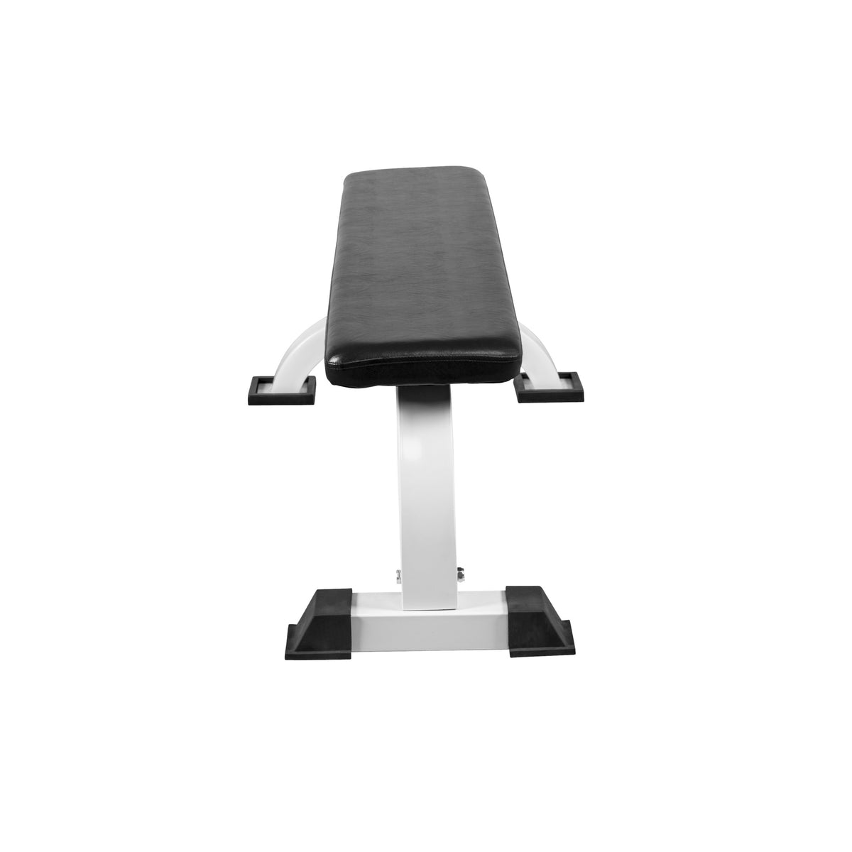 Tasapenkki max 250 kg, valkoinen