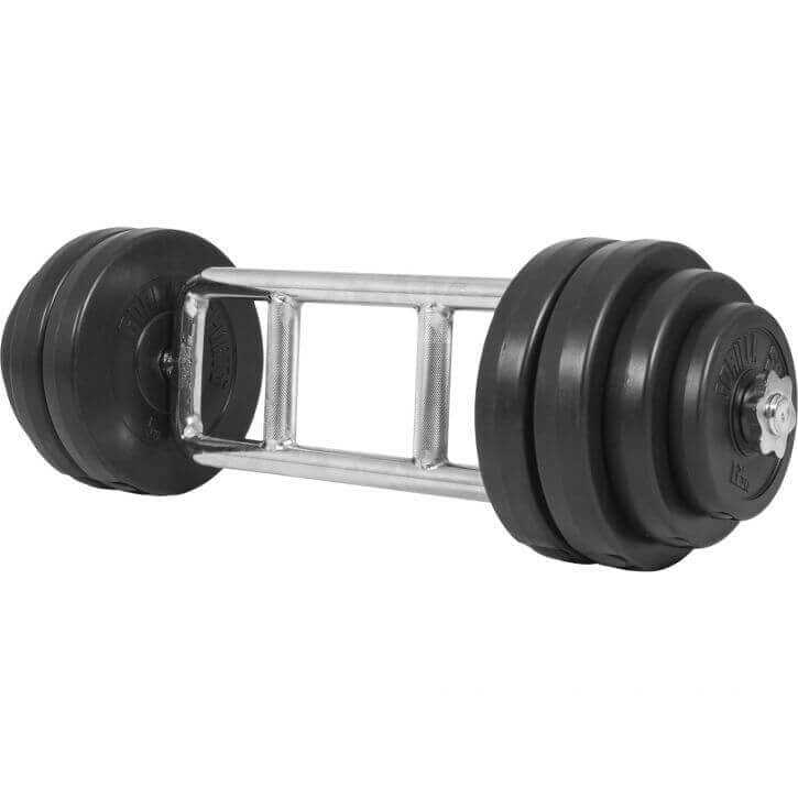 Ojentajatankosetti 35 kg vinyylipainoilla