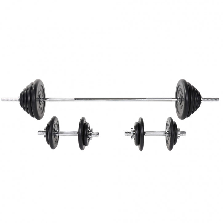 Kuminen levytankosarja 100 kg suoralla tangolla