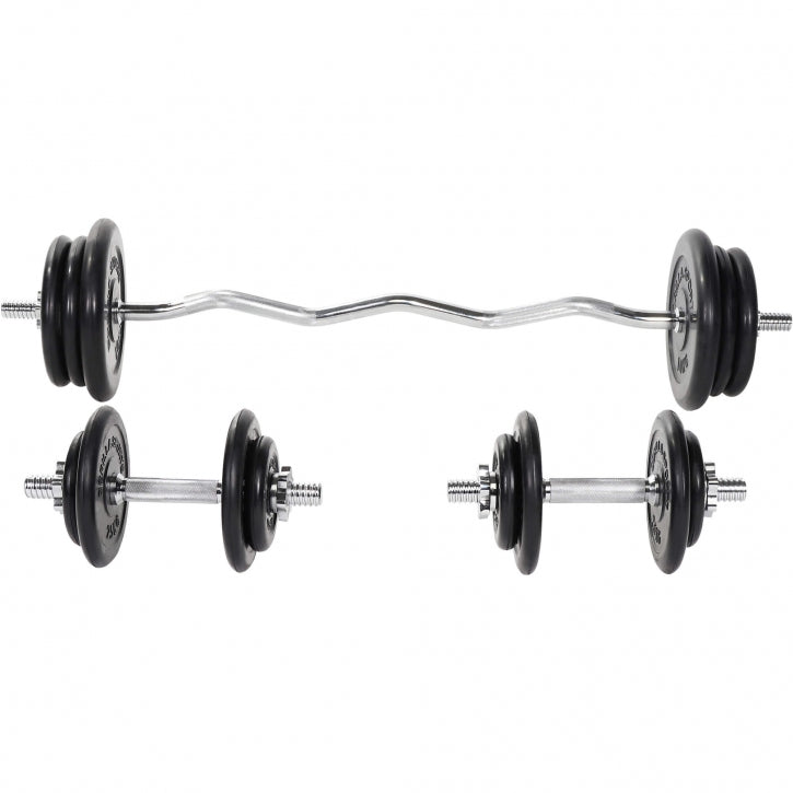 Kuminen levytankosarja 70 kg EZ-tangolla