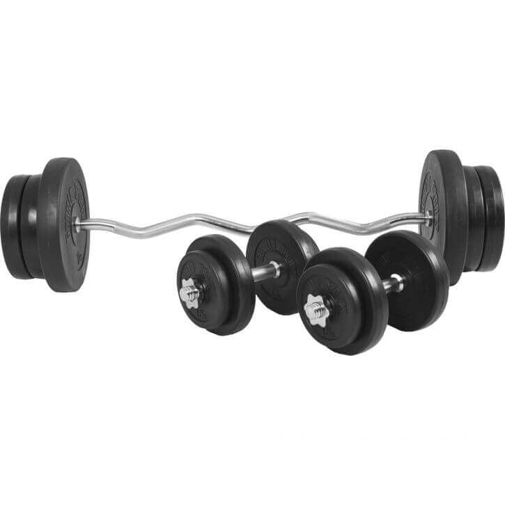 Vinyylinen levytankosetti 70 kg EZ-tangolla