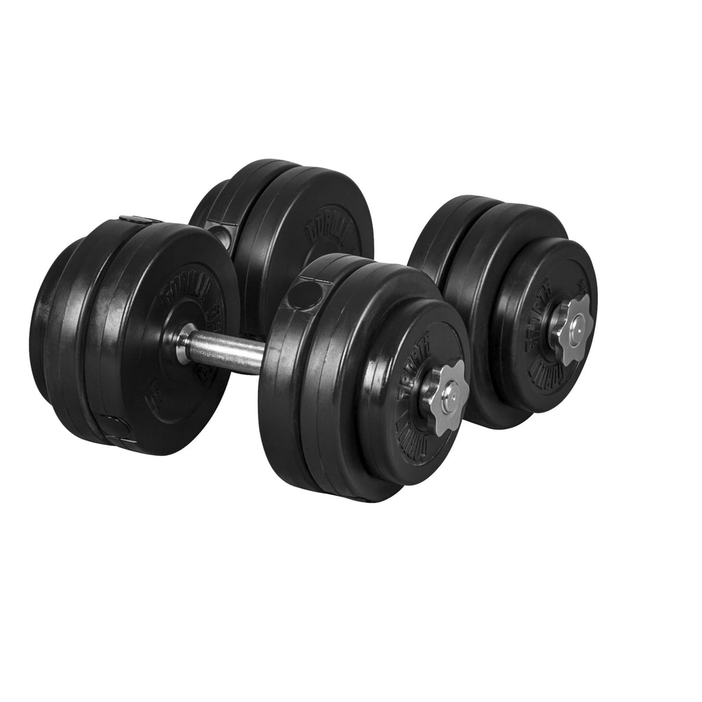 Säädettävä vinyylikäsipainosetti 30 kg, 30mm