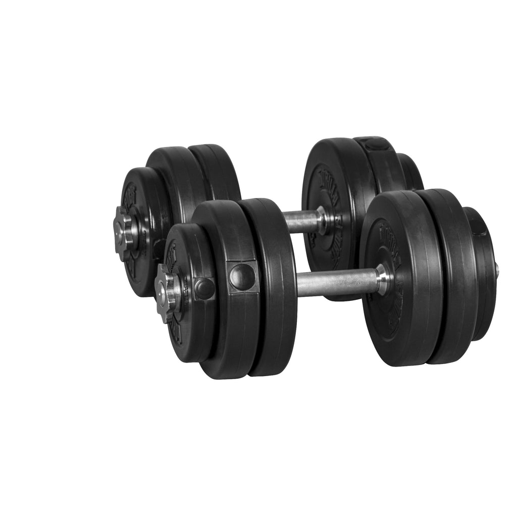 Säädettävä vinyylikäsipainosetti 30 kg, 30mm
