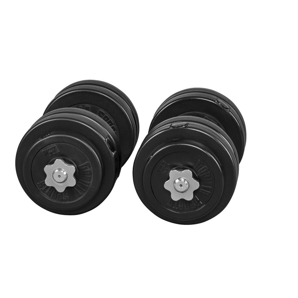 Säädettävä vinyylikäsipainosetti 30 kg, 30mm