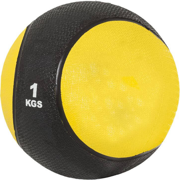 Kuntopallosetti 1–5 kg, yhteensä 15 kg