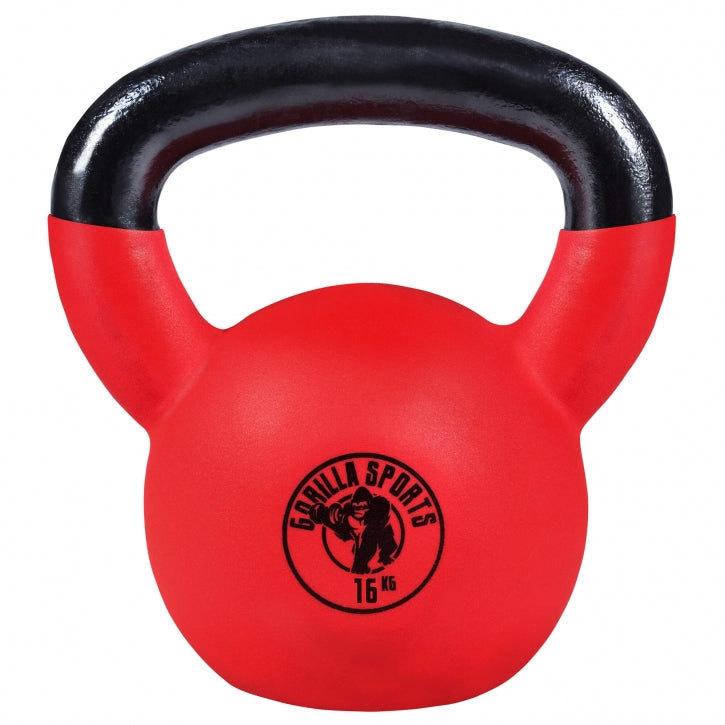 Pro kahvakuulapaketti 12 kg + 16 kg neopreenipinnoitteella