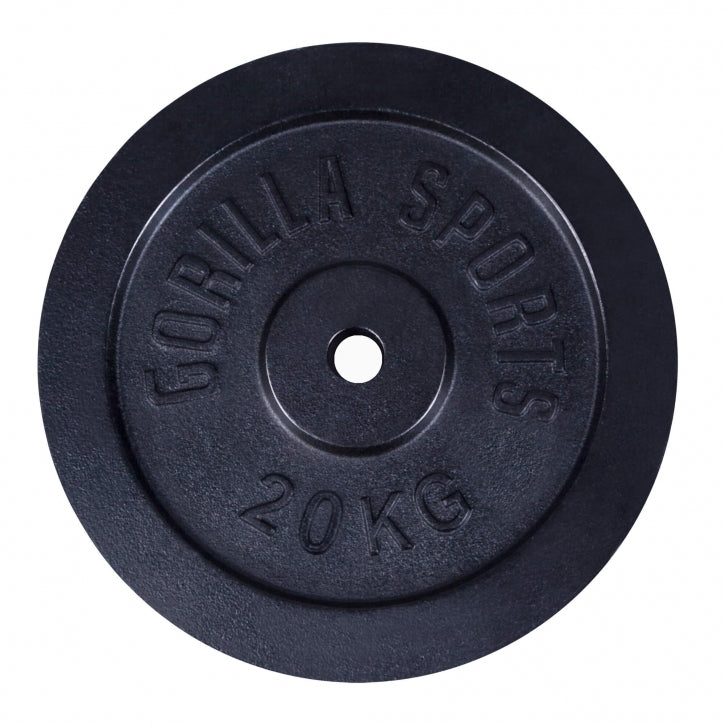 Valurautainen levypaino 20 kg, 30 mm
