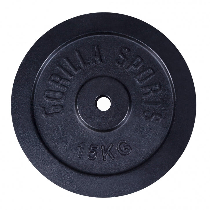 Valurautainen levypaino 15 kg 30 mm