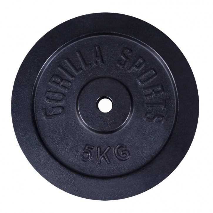 Valurautainen levypaino 5 kg, 30 mm