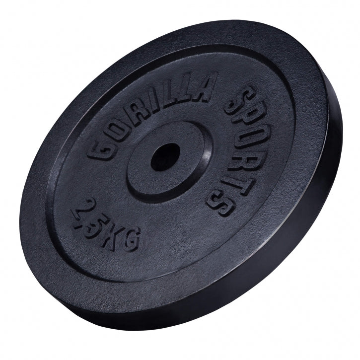 Valurautainen levypaino 2,5 kg, 30 mm