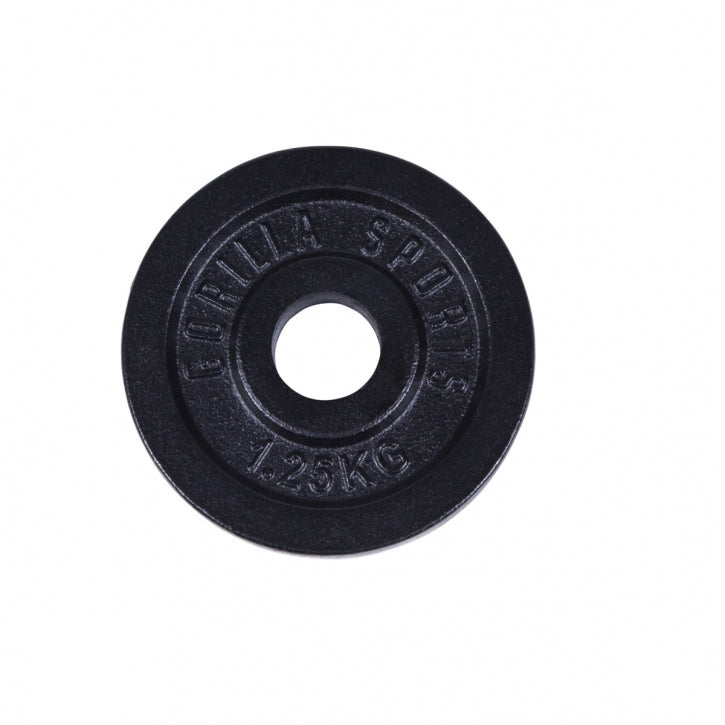Valurautainen levypaino 1,25 kg 30 mm