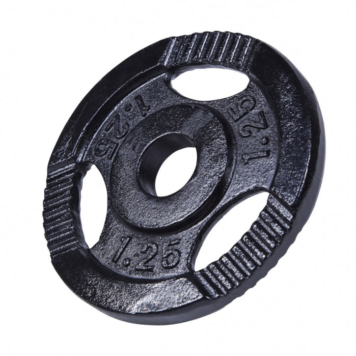 Valurautainen levypaino otekahvoilla 1,25 kg 30 mm