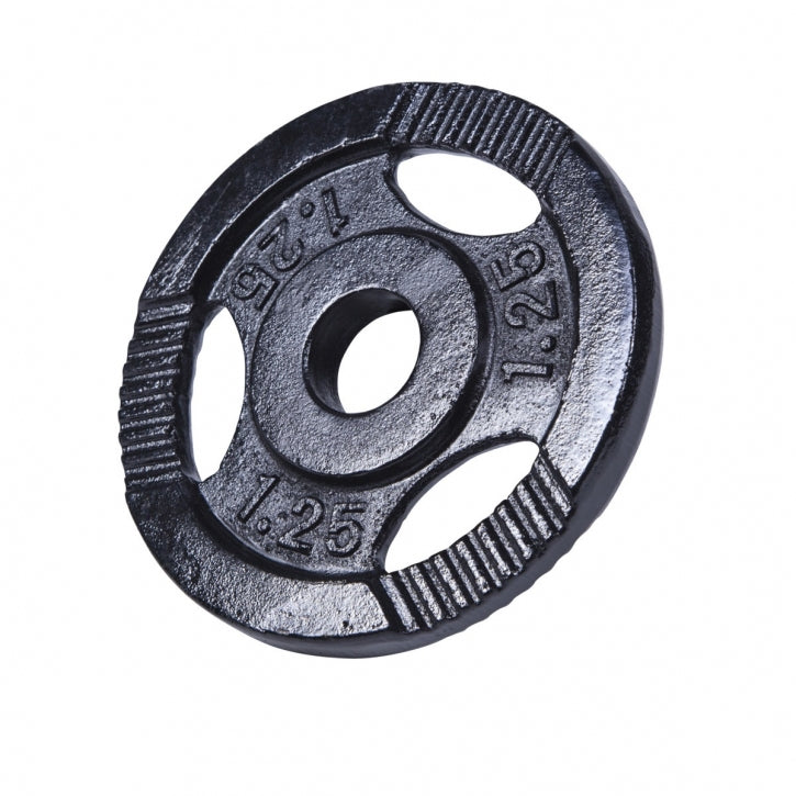Valurautainen levypaino otekahvoilla 1,25 kg 30 mm