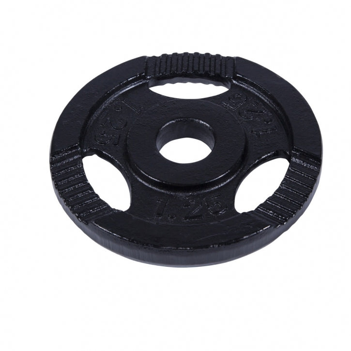 Valurautainen levypaino otekahvoilla 1,25 kg 30 mm