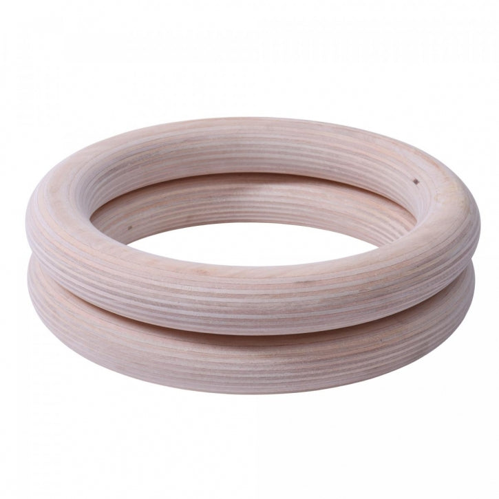Puiset voimistelurenkaat 23 cm hihnoilla