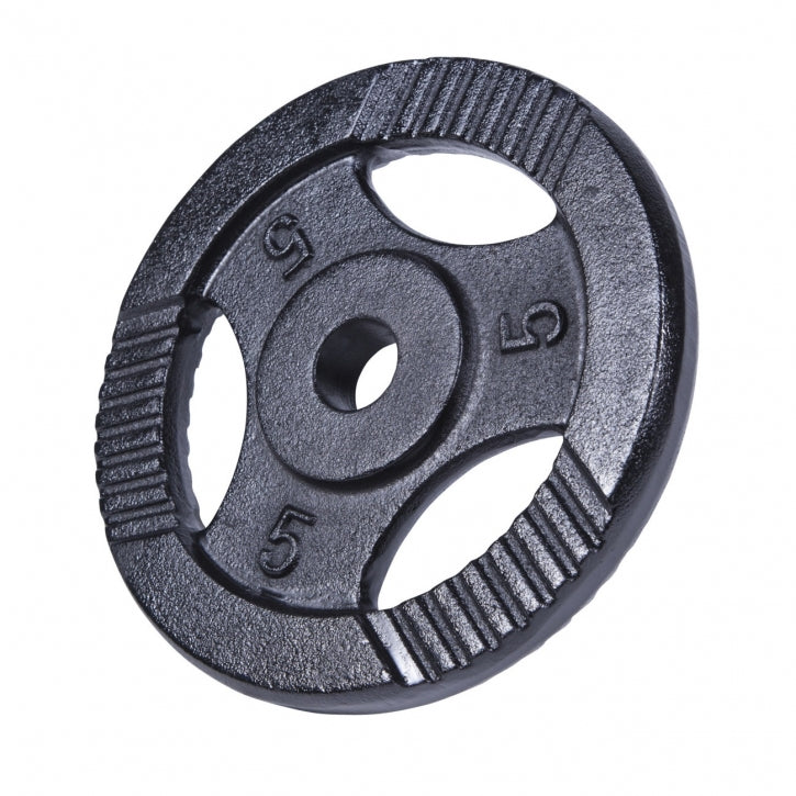 Valurautainen levypaino otekahvoilla 5 kg 30 mm