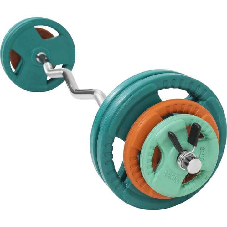 EZ-levytankosetti 35 kg jousilukoilla