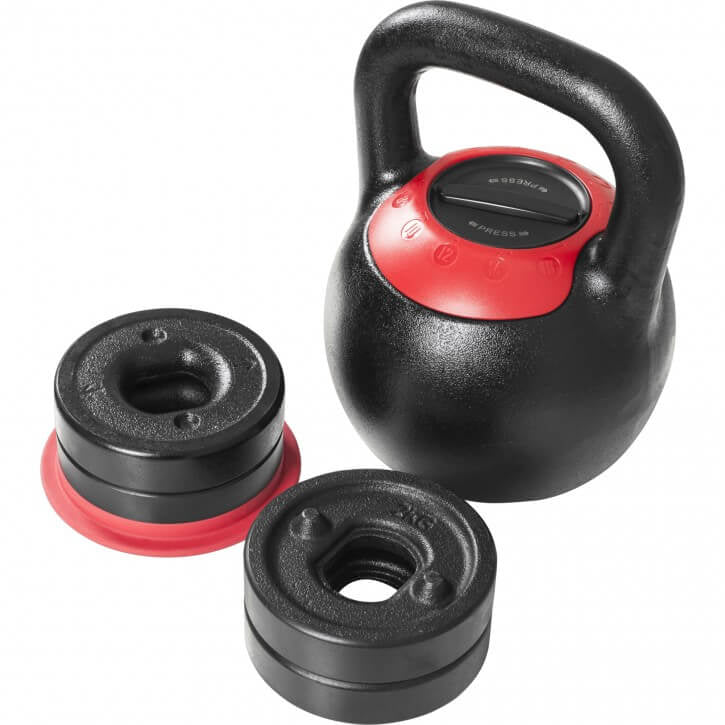 Säädettävä kahvakuula 8–16 kg