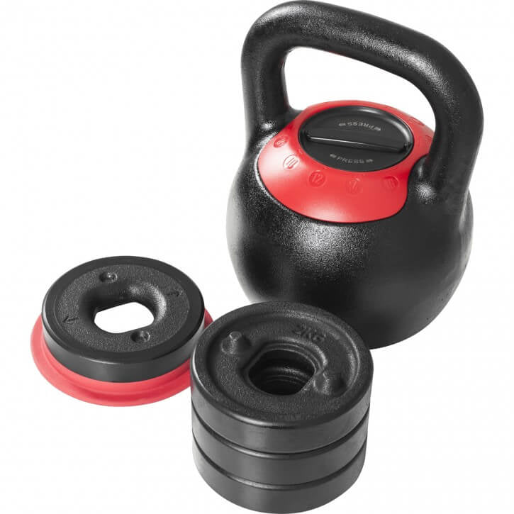 Säädettävä kahvakuula 8–16 kg