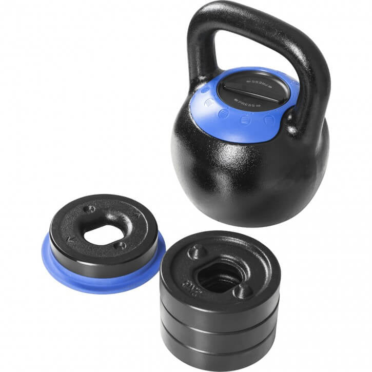 Säädettävä kahvakuula 16–24 kg