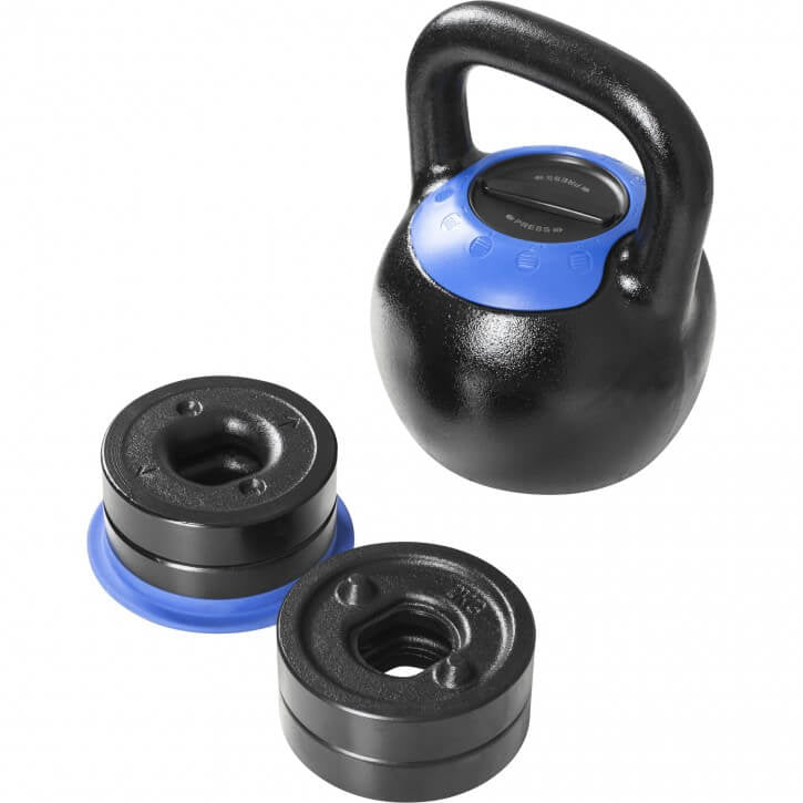 Säädettävä kahvakuula 16–24 kg