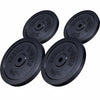Valurautaiset levypainot 2 x 10 kg + 2 x 5 kg 30 mm