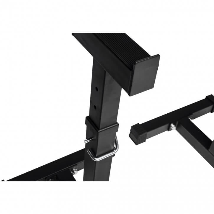 Säädettävät tankotelineet 2 kpl 52–71 cm