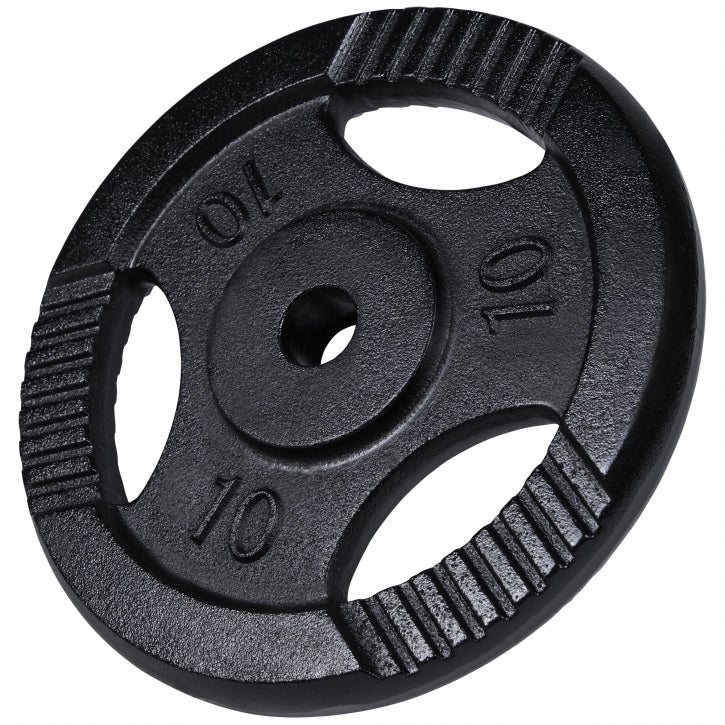 Valurautaiset Tri Grip levypainot 30 kg 30 mm