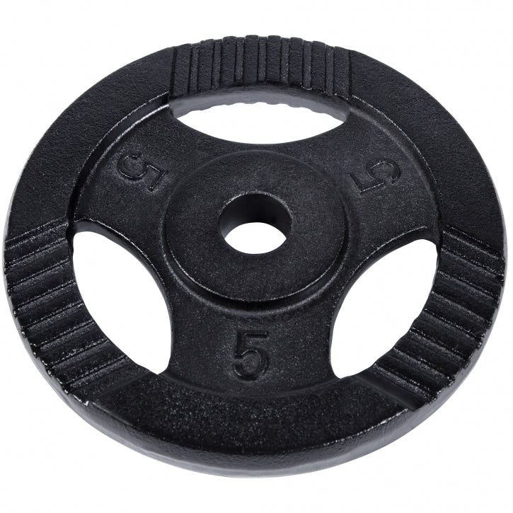 Valurautaiset Tri Grip levypainot 30 kg 30 mm