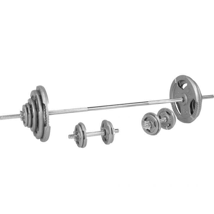 Kotisalisetti penkillä ja levytankosarjalla 100 kg