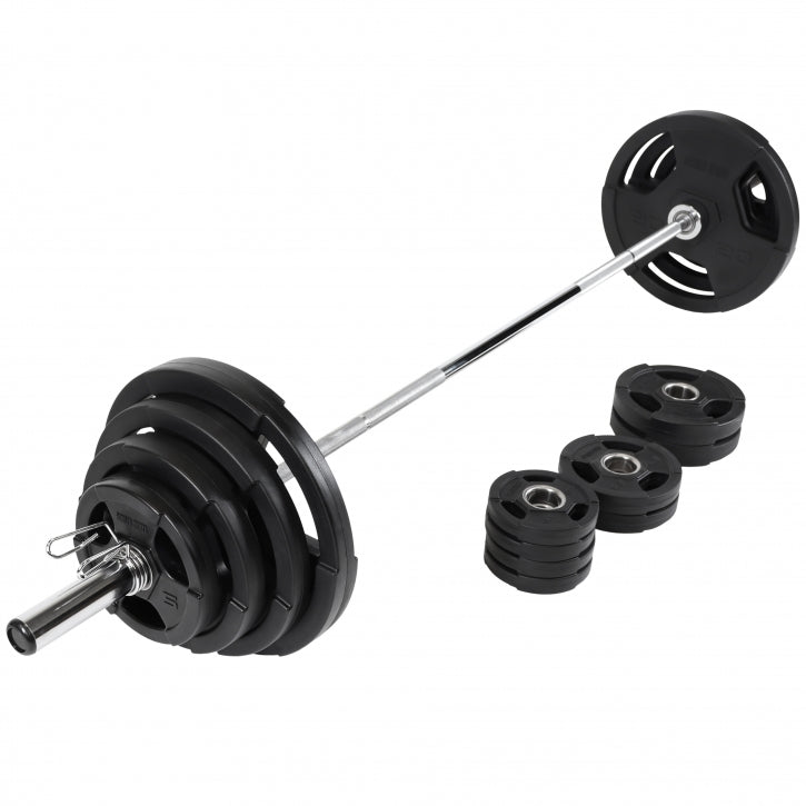 Levytankosarja 130 kg Tri Grip levypainoilla