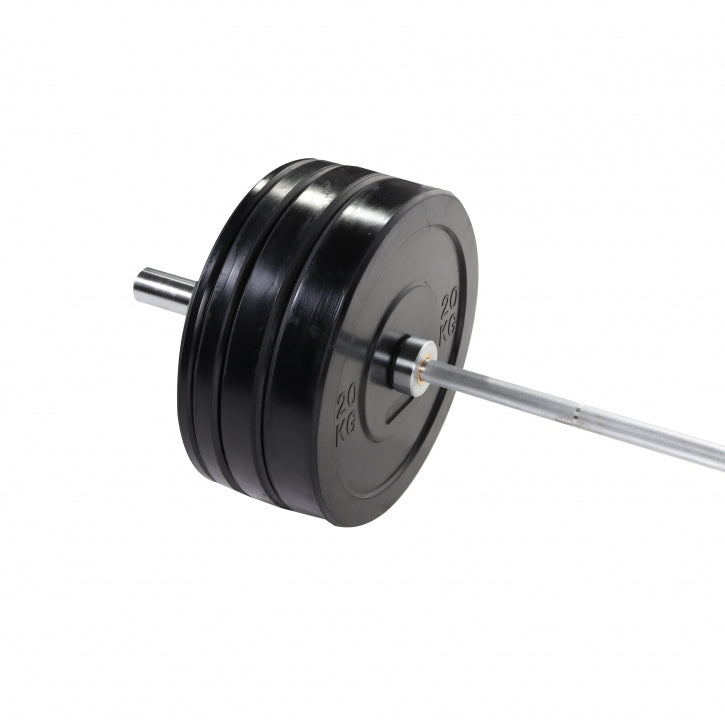 Bumper Plate levytankosarja 140 kg kromitangolla