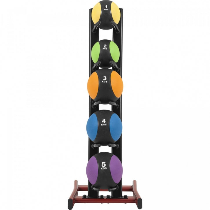 Kuntopallosetti 15 kg telineellä