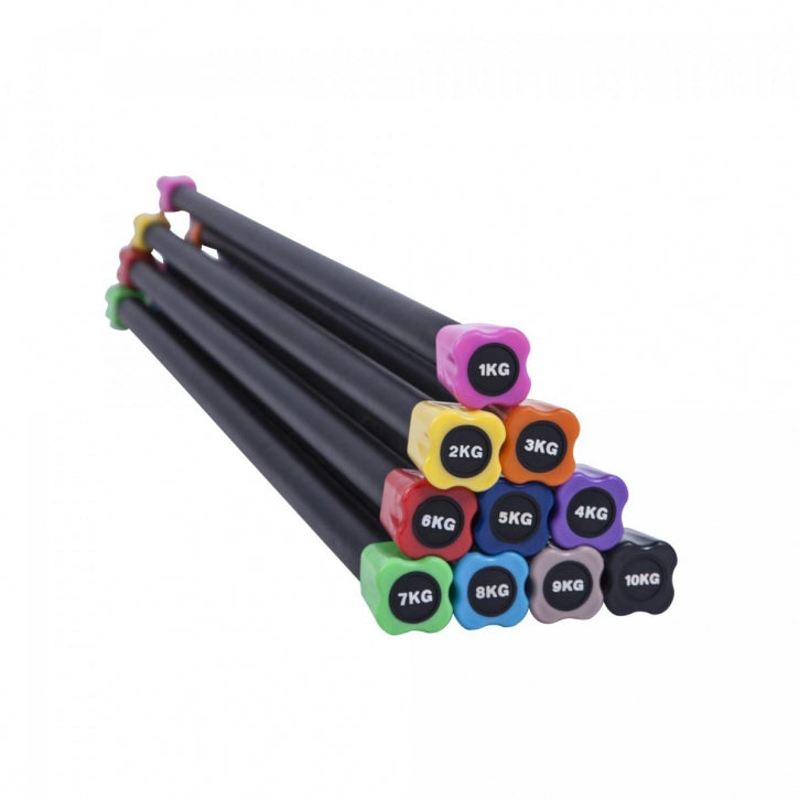 Aerobic-tankosetti 1–10 kg telineellä