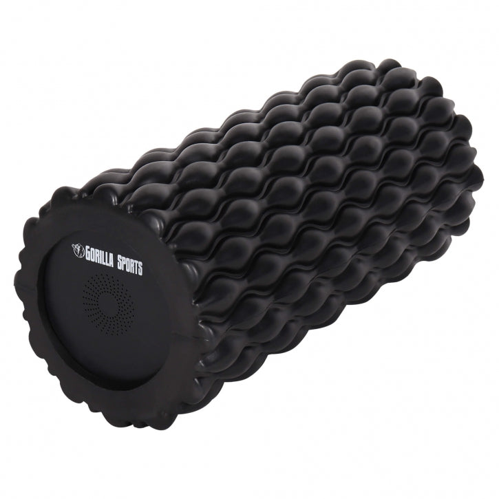 3-In-1 tärisevä foam roller 30 x 10 cm, musta