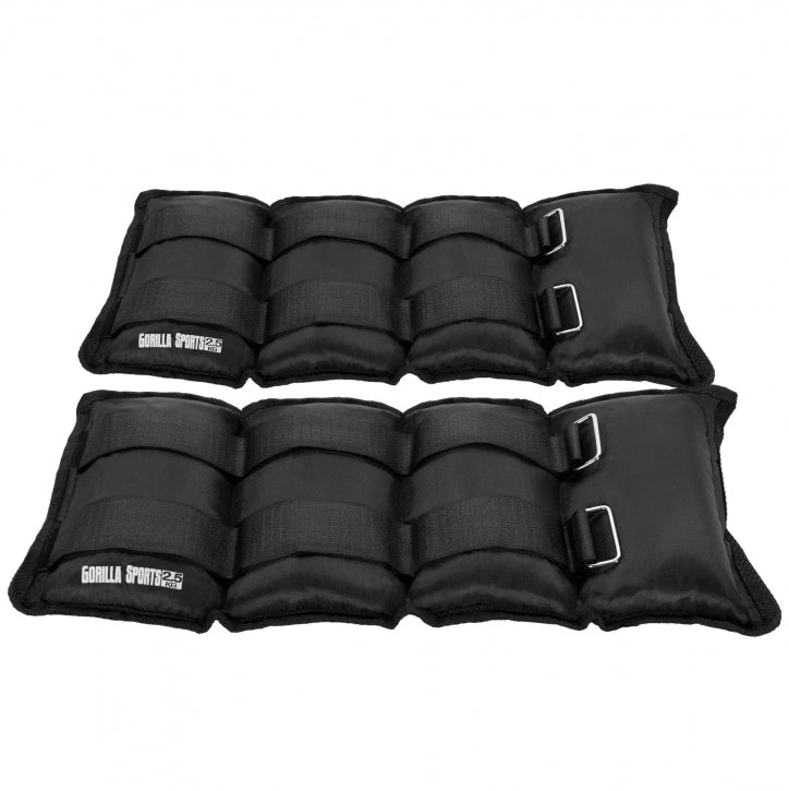 Ranne- ja nilkkapainot 2 kpl 2,5–5 kg
