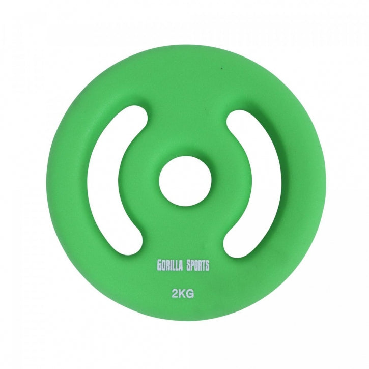 Bodypump-levypainot 2 kpl 1–5 kg, 30 mm