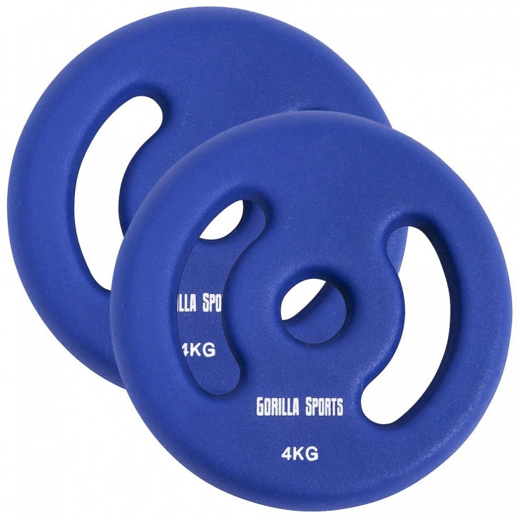 Bodypump-levypainot 2 kpl 1–5 kg, 30 mm