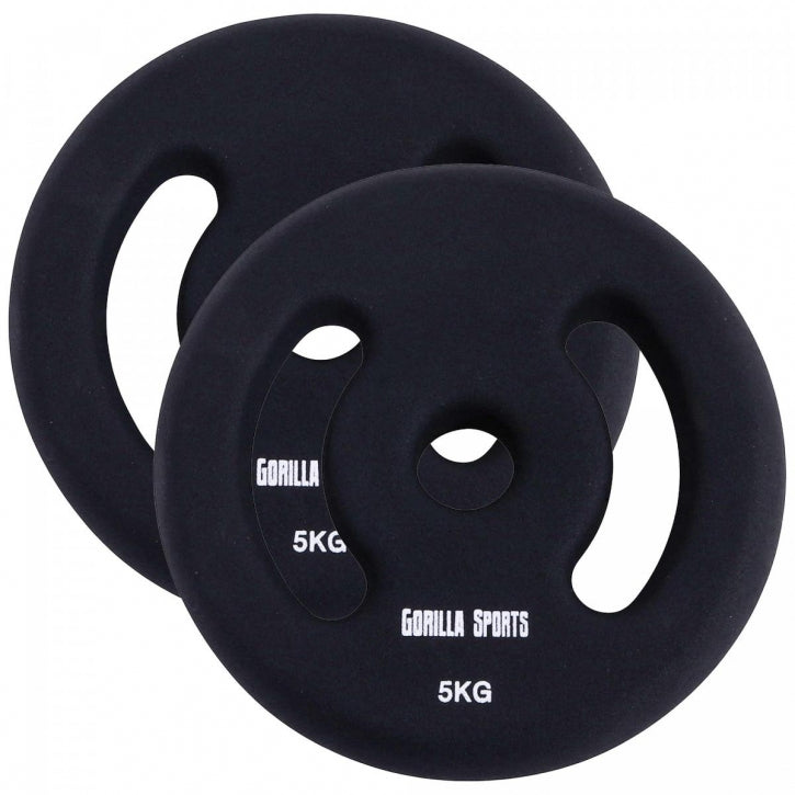 Bodypump-levypainot 2 kpl 1–5 kg, 30 mm