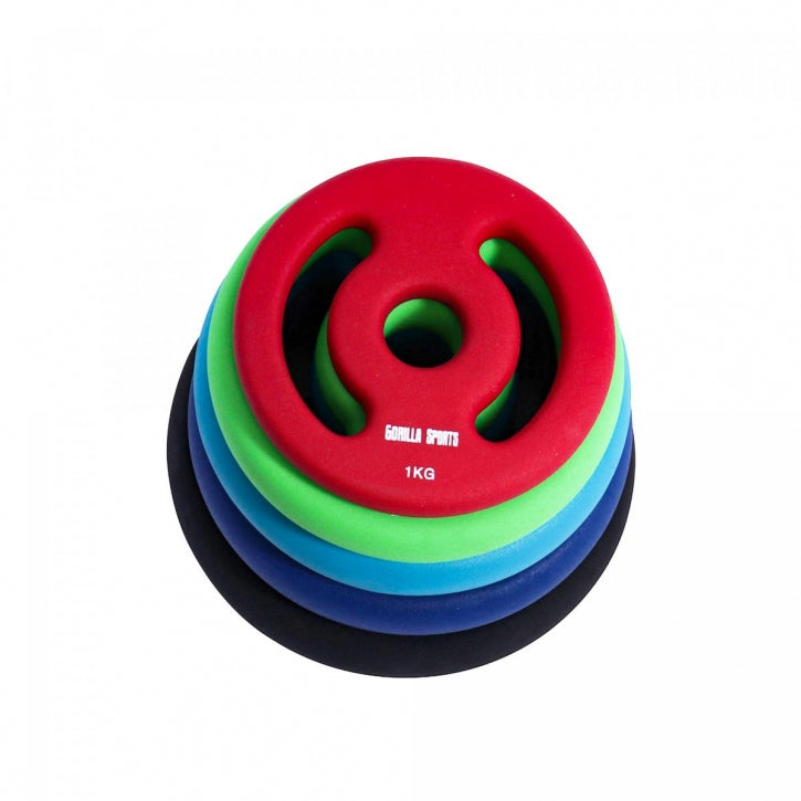Bodypump-levypainot 2 kpl 1–5 kg, 30 mm