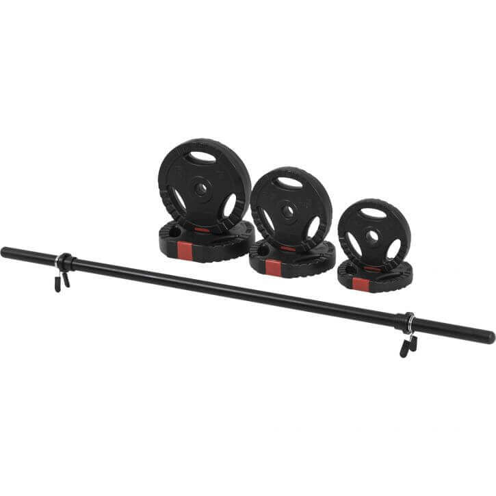 Body Pump setti 5 x 20 kg tri-grip-levypainoilla