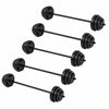 Body Pump setti 5 x 20 kg tri-grip-levypainoilla