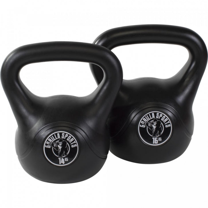 Kahvakuulasetti 14 kg + 16 kg