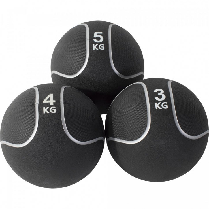 Kuntopallosetti 3–5 kg, yhteensä 12 kg