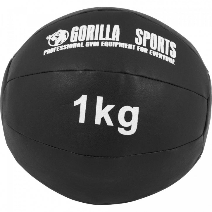 Wall Ball kuntopallosetti 1 kg, 2 kg ja 3 kg