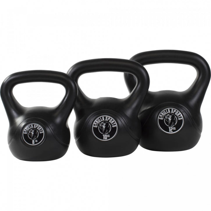 Kahvakuulasetti 8-12 kg, 3 kpl