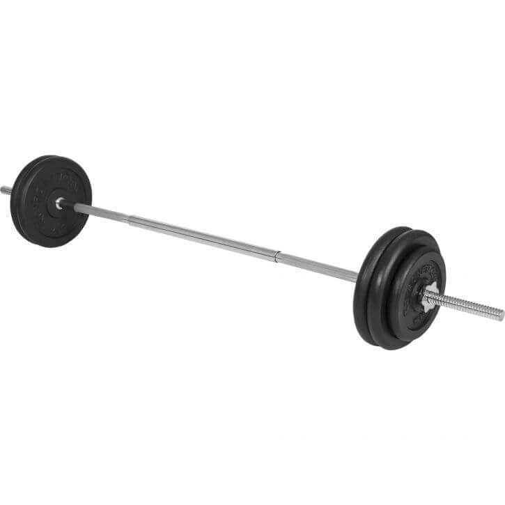 E-Sarja levytankosarja 56,5 kg valurautapainoilla